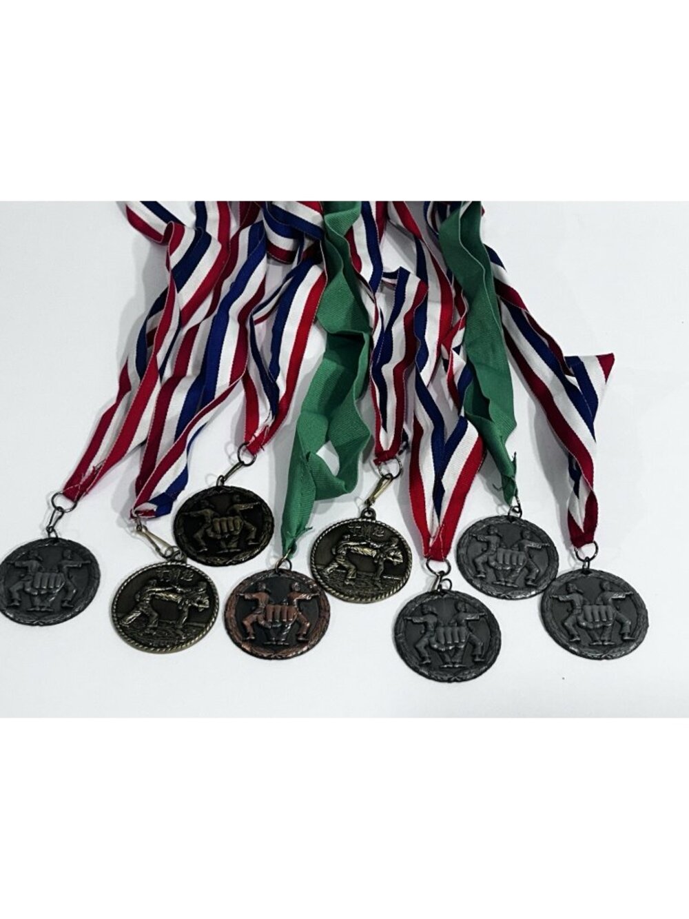 Lot of 8 Martial Arts Taekwondo, BO, KATA, WAN-SU, Karate, Gold, Silver, Bronze